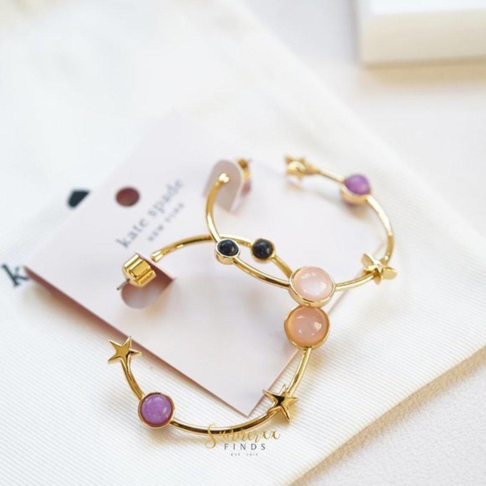 Kate Spade On the Rocks Hoops Earrings - Picture 5 of 13